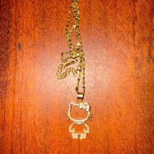 Sanrio Gold Hello Kitty Necklace